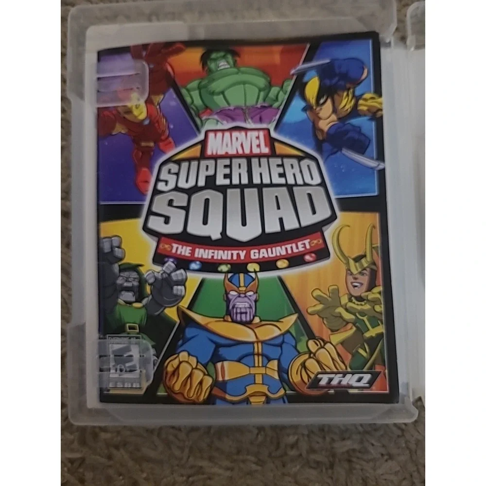 Marvel Super Hero Squad The Infinity Gauntlet PS3 With Manual, Tested